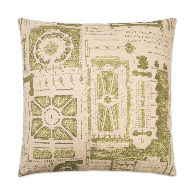 Wayfair green throw online pillows